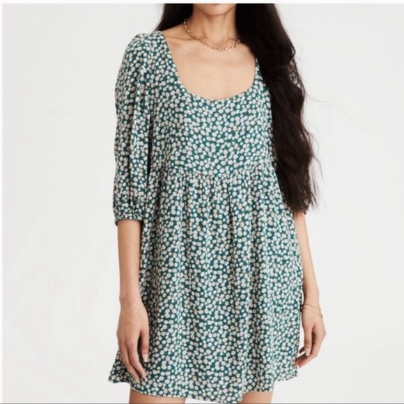 aerie green babydoll dress Aerie Couture 289 Green Glitter Prom Dress Rosemary / 18
